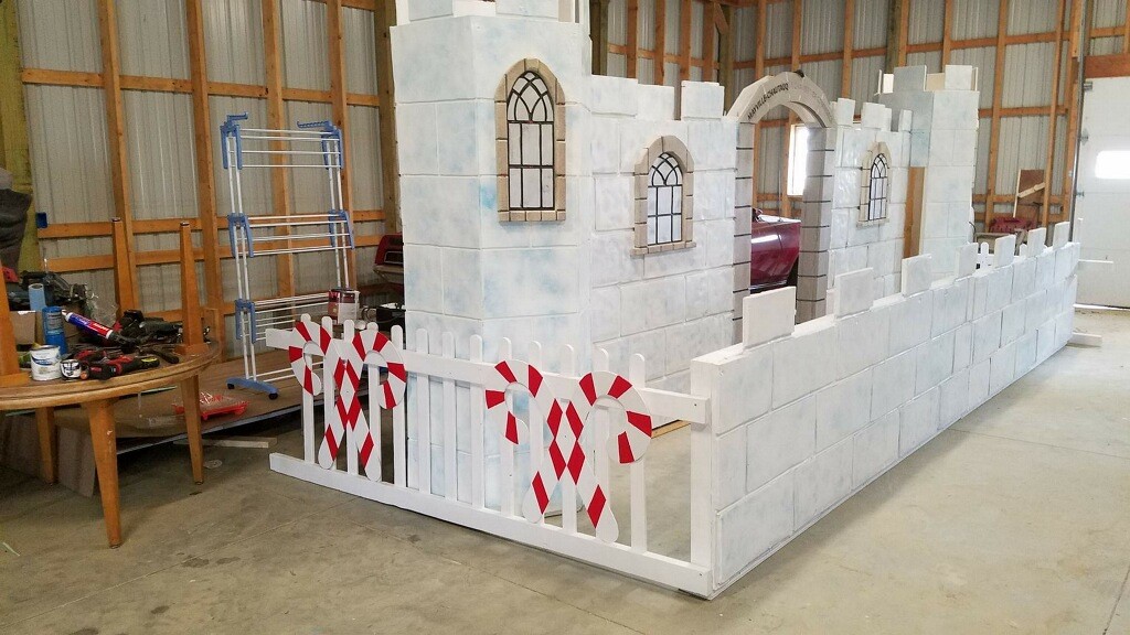 Wooden castle to be featured at annual Winter Festival in Mayville | News, Sports, Jobs - Vimarsana News
